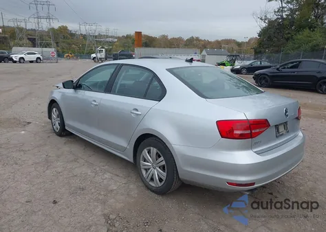 2015 Volkswagen Jetta 2.0L Tdi S из США, поврежденный, VIN 3VW3A7AJ9FM417615